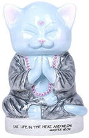 Master Meow Meditation Love Ceramic Piggy Money Bank