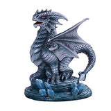 Blue Rock Dragon and Baby by Anne Stokes Age of Dragons Collection