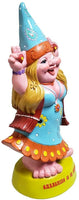 Hippie Lady Gnome Groovy Gardening Garden Gnome Statue 70's