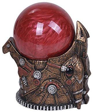 Pacific Giftware Steampunk Dragon Storm Ball Sound Sensor Collectible Home Decor Resin