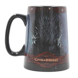 Ceramic Legends of the Swords Game of Thrones Dragon Mug Tankard Beer Sigil Black