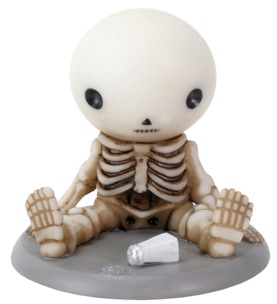 SUMMIT COLLECTION Luckyz The Misfortunate Skeleton Spills Salt All Over The Floor