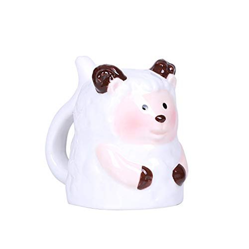 Pacific Giftware Topsy Turvy Sheep Expresso Mug Adorable Mug Upside Down Home Office Decor