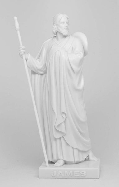 8 Inch James One of The Twelve Apostles Religious Statue Figurine