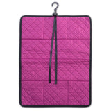 KIOTA Beauty Bag - Ideal for Bottles - Makeup Brush Storage Pocket and Outer Pockets - Quilted Finish Shoulder Bag Cosmetic Organizer