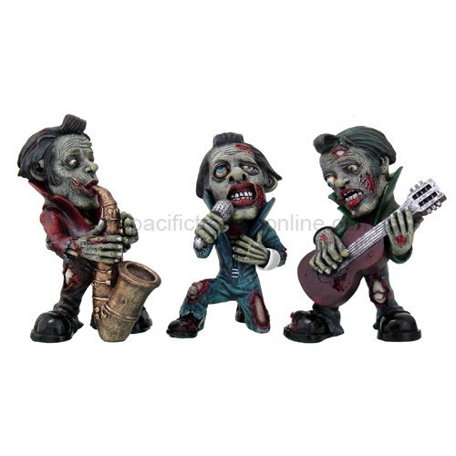 Three Zombies Jazz Band Players