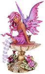 Amy Brown Licensed Magenta Fairy Statue Polyresin Figurine Home Decor