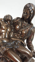 The Pieta Michelangelo Inspired Jesus and Mary Statue 10.5 Inches Collectible