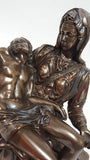 The Pieta Michelangelo Inspired Jesus and Mary Statue 10.5 Inches Collectible