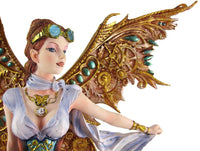 PTC 13.13 Inch Steampunk Fairy Aviator Adventure Statue Figurine