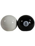 Eight Ball Salt & Pepper Shakers