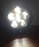 TILTABLE OFF ROAD LED HIGH POWER WORK SPOT LIGHT ALUMINUM PC IP67 450LM ON 11W