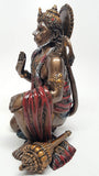 PTC 6 Inch Hanuman Mythological Indian Hindu God Resin Statue Figurine