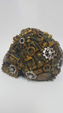 Pacific Giftware Steampunk Mechanical Skull Machine Screws Nuts Bolts Skull Collectible Figurine Skull Decor