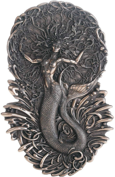 Pacific Giftware Celtic Legend Goddess Aine Mermaid Wall Plaque Decor by Artist Maxine Miller
