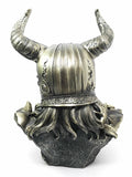 Norse Mythology Loki The Trickster Shapeshifter Fire God Bust Figurine Sculpture Half God Half Jotunn Viking