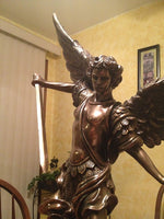 St. Michael Statue 40" (Image does not represent the actual item. Images are inside.)