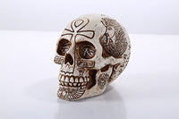 Pacific Giftware Ancient Egyptian Inspired Nefertiti King Tut Ankh Skull Collectible