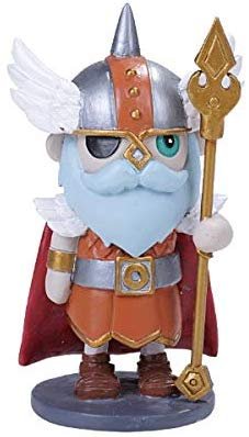 SUMMIT COLLECTION Norsies Odin The One-Eyed and Long-Bearded God Cute Norse Mythology Collectible Figurine