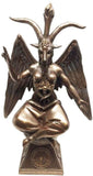 Pacific Giftware Goat Baphomet Satanism Sabbatic Sculpture, Bronze