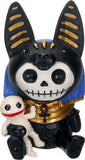 SUMMIT COLLECTION Furrybones Anubis Signature Skeleton in Egyptian Costume with Mummy Buddy