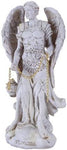 Pacific Giftware 4.75" Tall White Saint Sealtiel Archangel of Worship and Contemplation Archangel Collectible Figurine