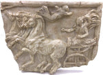 SUMMIT BY WHITE MOUNTAIN Greek Victory Chariot Race with Quadriga Four Horses Olympic Wall Hanging 20L