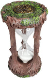 ABZ Brand Tree of Life Sandtimer Hour Glass Tree Bark