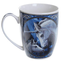 4" Sacred Love of Unicorns New Bone China Porcelain Coffee Drinking Mug
