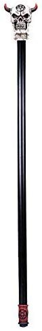 Pacific Giftware Horned Devil Skull Decorative Walking Cane 36"
