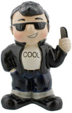 Nerd & Cool Guy Salt and Pepper Shaker Set - Ceramic Collectibles