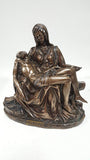 The Pieta Michelangelo Inspired Jesus and Mary Statue 10.5 Inches Collectible