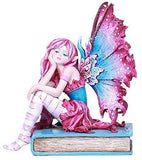 Pacific Giftware Book Sitting Fairy Statue by Amy Brown Home Decor