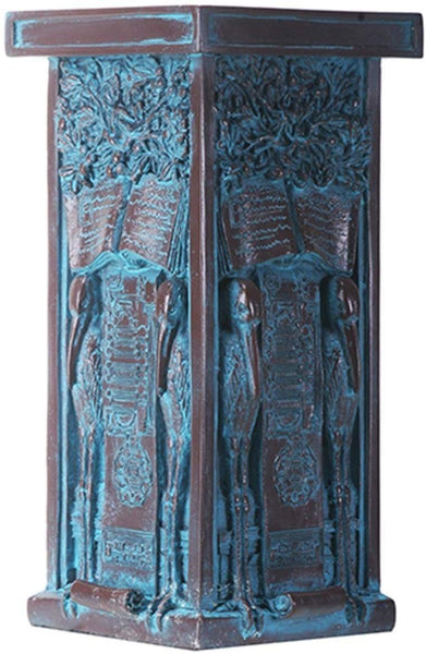 YTC 7.75 Inch Frank Lloyd Wright Collection Stork Panel Candleholder