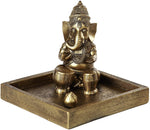 Pacific Giftware Hindu God Ganesha Elephant Headed Deity Meditation Incense Burner 6 inch