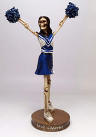 Still Cheering Skeleton Figurine