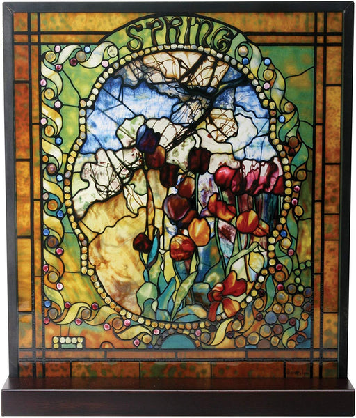 YTC Tiffany Spring Stained Glass