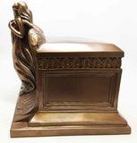 HEAVEN BOUND ASCENDING ANGEL BOTTOM LOAD CREMATION URN FIGURINE FUNERAL SUPPLY