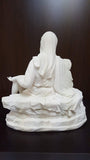 Pacific Giftware The Pieta Michelangelo Inspired Marble White Jesus and Mary Statue 10.5 Inches Collectible