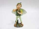 Pacific Giftware Mini Fairy Garden Boy Fairies Set of 3 Decorative Mini Garden of Enchantment Figurine 3 Inch Starter Kit
