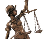 Lady Justice with Sword Figurine
