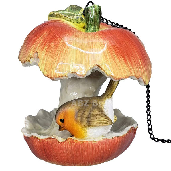 ABZ Brand Garden Farm Colorful Fruits Hanging Wild Bird Feeder (Apple)