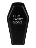 Vampire with a Coffin Magnetic Ceramic Halloween Salt and Pepper Shakers