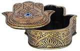 Pacific Giftware Hamsa Golden Box Home Decor