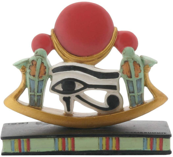 Red and Gold Cobra with Eygptian Eye Wedjat