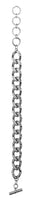 YTC Summit 316L Stainless Steel 1/2" Curbed Chain Bracelet Jewelry Accessory