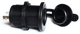 BANDC Waterproof Marine Motorcycle ATV Rv Lighter Socket Power Outlet Socket Receptacle 12v Plug