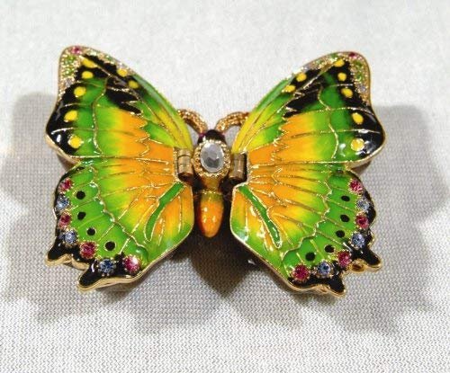 Butterfly bejeweled jewelry box 5