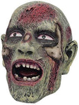 PTC Pacific Giftware Small Halloween Open Mouth Zombie Skull Resin Statue Figurine, 4" L
