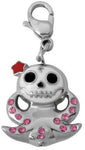SUMMIT COLLECTION Furrybones Octopus Octopee Skeleton Boy Key Chain Charm